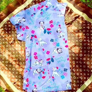 Disney’s 101 Dalmatians Women’s 3X Scrub Top